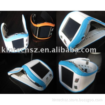 Blue or Pink, Bluetooth, 1.67&quot; Touch Screen Watch Mobile Phone G107
